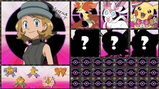 SERENA / セレナ  NEW!! POKEMON TEAM (IF SHE TRAVEL TO KANTO AND ALOLA REGION)