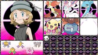 SERENA / セレナ  NEW!! POKEMON TEAM (IF SHE TRAVEL TO KANTO AND ALOLA REGION)