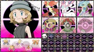 SERENA / セレナ  NEW!! POKEMON TEAM (IF SHE TRAVEL TO KANTO AND ALOLA REGION)