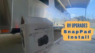 SnapPads Mini Square | Airstream Travel Trailer | Installation & Product Review | RV Modifications.