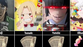 Gambling Anime Characters