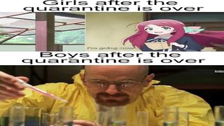 Anime memes but replaced with Breaking Bad