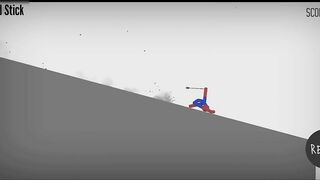 Best Falls | Stickman Dismounting funny moments #111