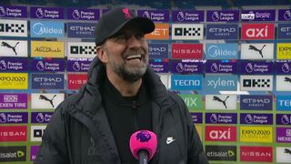 Manchester City 2-2 Liverpool | Jurgen Klopp Post Match Interview | seven games to go we will try