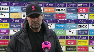 Manchester City 2-2 Liverpool | Jurgen Klopp Post Match Interview | seven games to go we will try