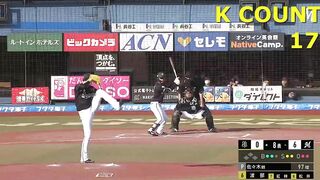 All 19 Strikeouts in Roki Sasaki's Perfect Game