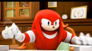 Knuckles Aprovando Video Games (VIDEO GAMES)