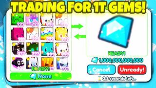 OMG WOW! ???????? HUGE DEAL For 1T GEMS In Pet Simulator X!