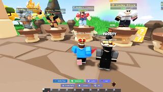 If YOUR TEACHER Owned Roblox Bedwars (Terrible..)