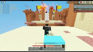 MOST POWERFUL DISASTER IN ROBLOX BEDWARS !!?