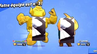 Brawl Stars 2 Win avec des membres du clan