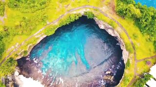 Panoramic Beauty of Broken Beach Nusa Penida Bali