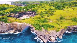 Panoramic Beauty of Broken Beach Nusa Penida Bali