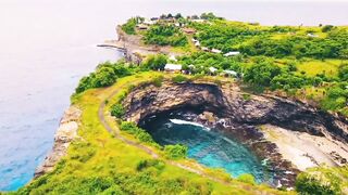 Panoramic Beauty of Broken Beach Nusa Penida Bali