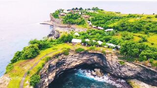 Panoramic Beauty of Broken Beach Nusa Penida Bali