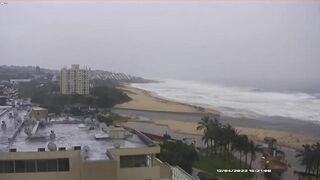 Watch Margate beach destroyed by KZN flood rains