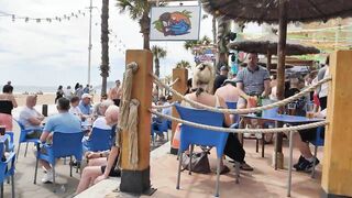 BENIDORM ????????FROM THE RED LION TO LEVANTE BEACH APRIL 2022 Costa Blanca SPAIN Walking Tour 4K