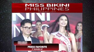 MISS BIKINI PHILIPPINES WINNERS DURING PRESS PRESENTATION.