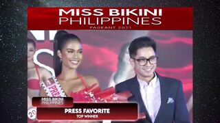 MISS BIKINI PHILIPPINES WINNERS DURING PRESS PRESENTATION.