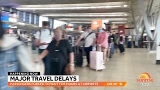 Major travel CHAOS at Australian airports | 7NEWS