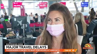 Major travel CHAOS at Australian airports | 7NEWS