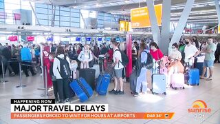 Major travel CHAOS at Australian airports | 7NEWS