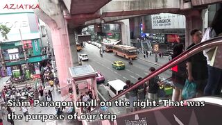 Bangkok life - Rush hour in public transport - Thailand travel vlog 11b