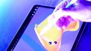 Hand paint your 3D models in Procreate