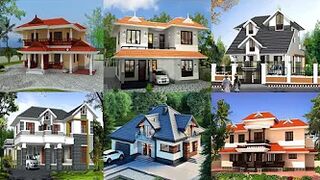 Front Elevations / Slope Roof Models / House Models new series