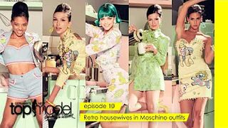 EPISODE 10: Retro housewives dressed in Moschino | GERMANY'S NEXT TOP MODEL 17