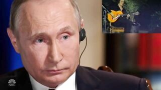 Vladimir Putin's emotional "reaction" to Paco de Lucia Flamenco por bulerias