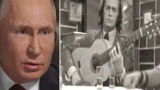 Vladimir Putin's emotional "reaction" to Paco de Lucia por bulerias