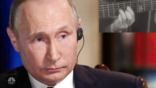 Vladimir Putin's emotional "reaction" to Paco de Lucia por bulerias