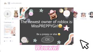 If a PREPPY owns ROBLOX ????⚡️????