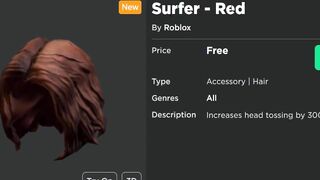 FREE ACCESSORIES! HOW TO GET X3 LAYERED HAIRS! (ROBLOX LAYERED CLOTHING HAIR)