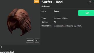 FREE ACCESSORIES! HOW TO GET X3 LAYERED HAIRS! (ROBLOX LAYERED CLOTHING HAIR)