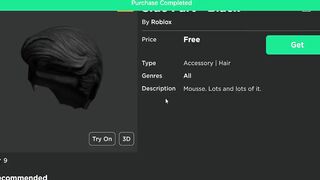 FREE ACCESSORIES! HOW TO GET X3 LAYERED HAIRS! (ROBLOX LAYERED CLOTHING HAIR)