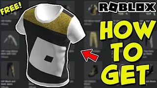 [FREE ITEM] HOW TO GET VIP COLOR BLOCK T-SHIRT IN ROBLOX - QR Code Included!