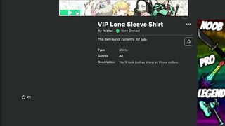 [FREE ITEM] HOW TO GET VIP COLOR BLOCK T-SHIRT IN ROBLOX - QR Code Included!