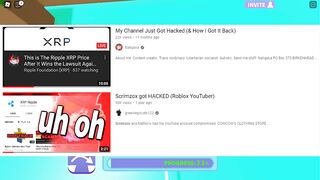THIS ROBLOX YOUTUBER WAS HACKED & BANNED! (Jymbowslice)