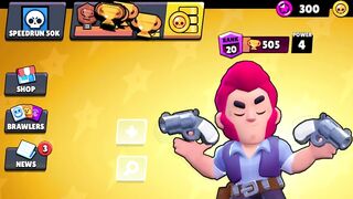 NONSTOP to 50000 TROPHIES Without Collecting TROPHY ROAD + Free Brawler - Brawl Stars