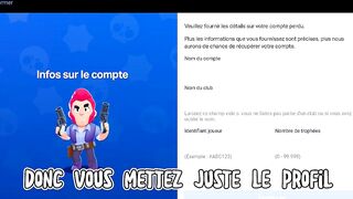 [TUTO] Comment retrouver UN COMPTE PERDU sur Brawl Stars ????