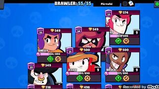 Vi mostro il mio club e i miei brawler. Brawl stars.