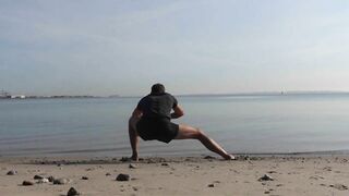 Beach Stretching