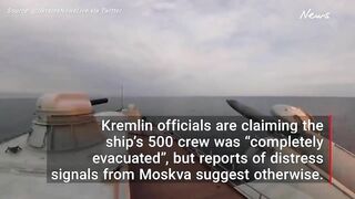 Russian warship Moskva explodes on Ukraine coast