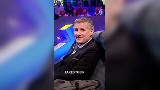 Adam Hills reacts to Ukraine conflict with an incredible train explanation #TheLastLeg #Shorts