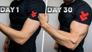 30 Days Bigger ARMS Challenge (Home Exercises)