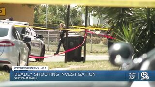 Gunman on the loose after deadly West Palm Beach shooting