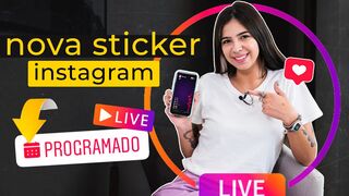 Como usar nova figurinha do Instagram | Nova atualização do instagram