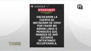 Hackean Instagram de Erik Rubin; Andrea Legarreta advierte sobre esto